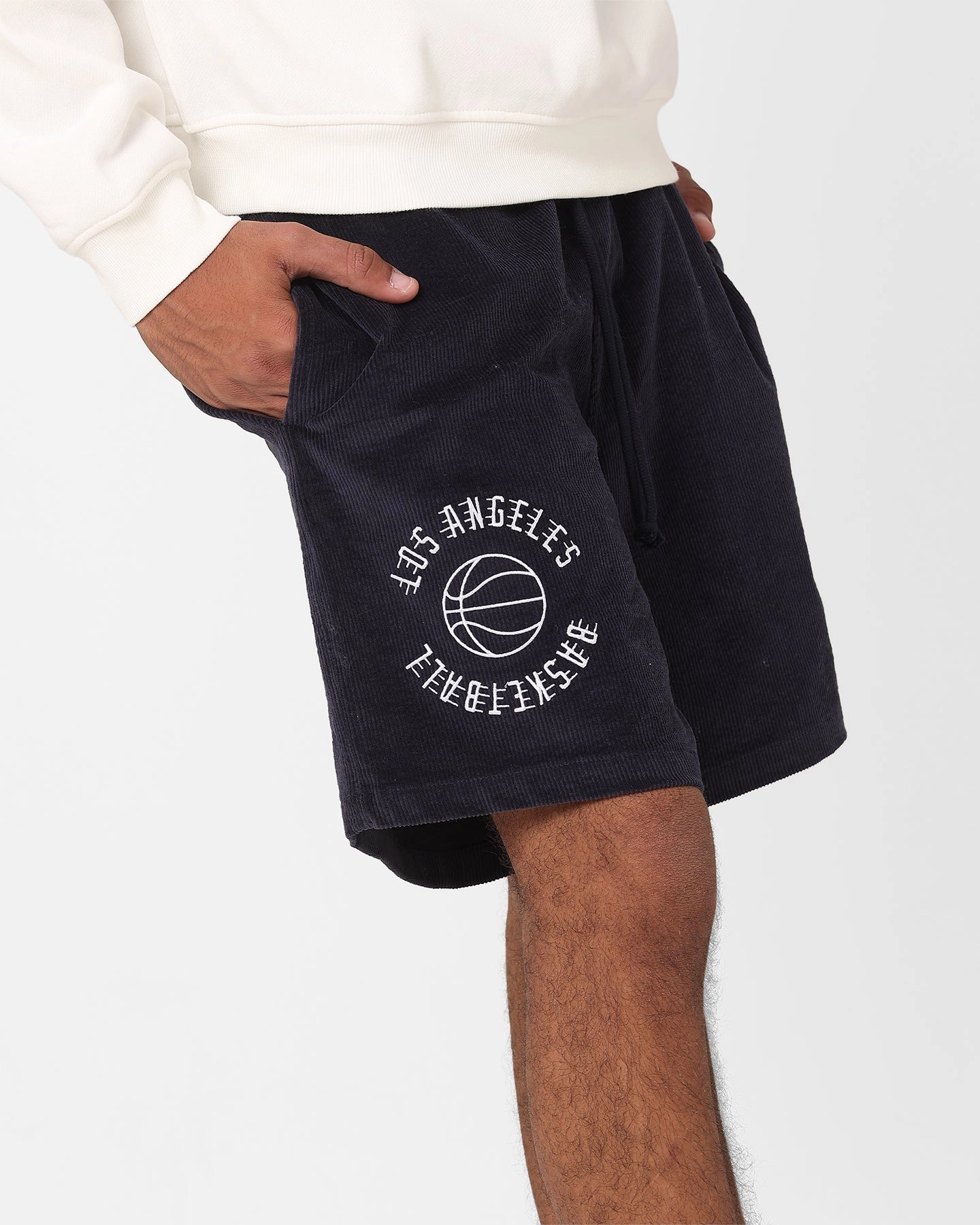 Mitchell & Ness Los Angeles Lakers Comet Shorts Midnight Navy school clothing Comfortable Waistband