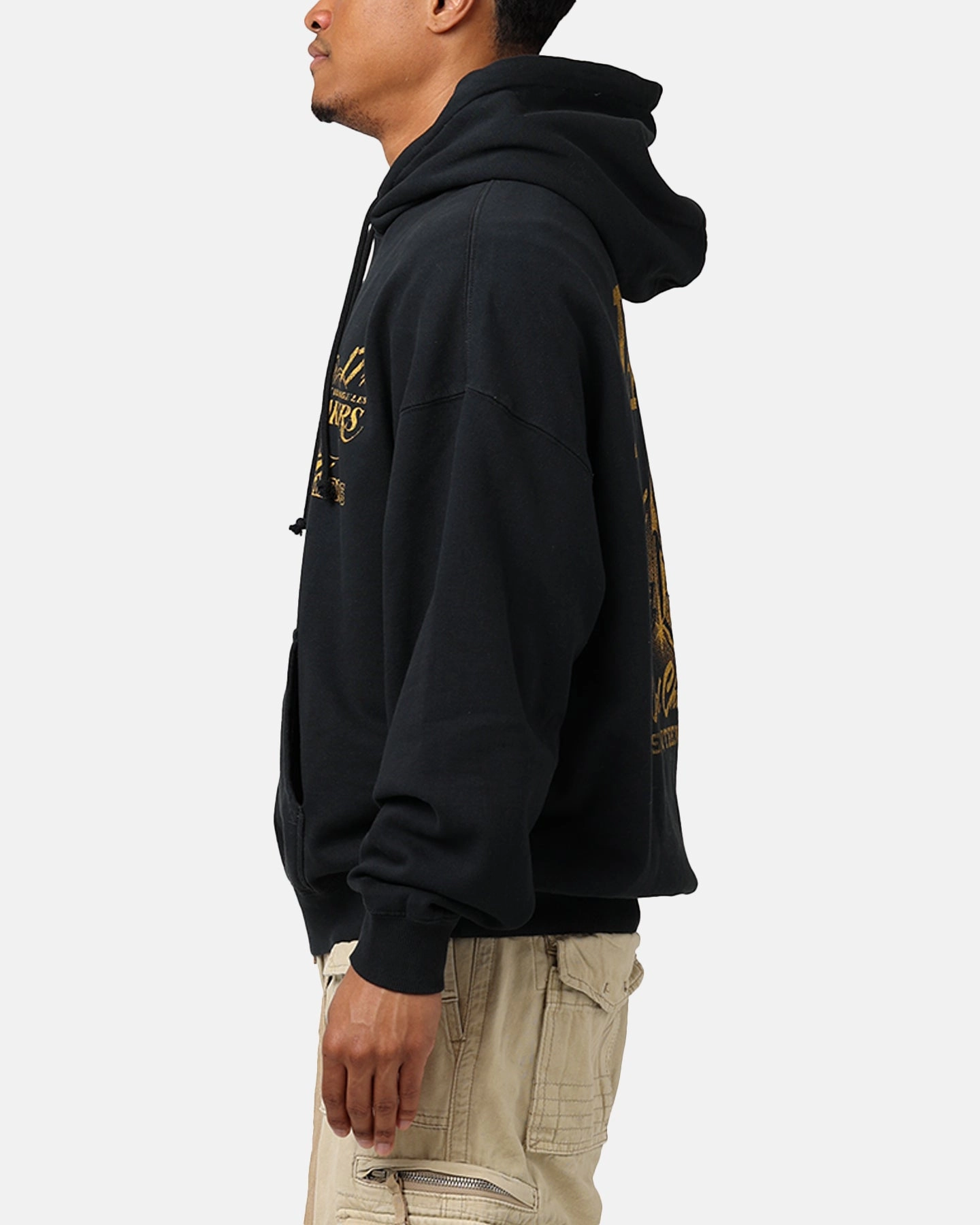 Mitchell & Ness Los Angeles Lakers Rings Hoodie Faded Black sunny Hear