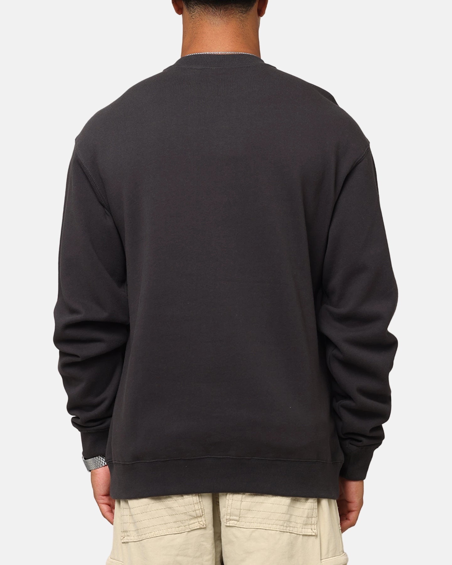 Comfy Material Fashion Essentials Mitchell & Ness Los Angeles Lakers Shaquille O'Neal Slam Magazine Crewneck Faded Black