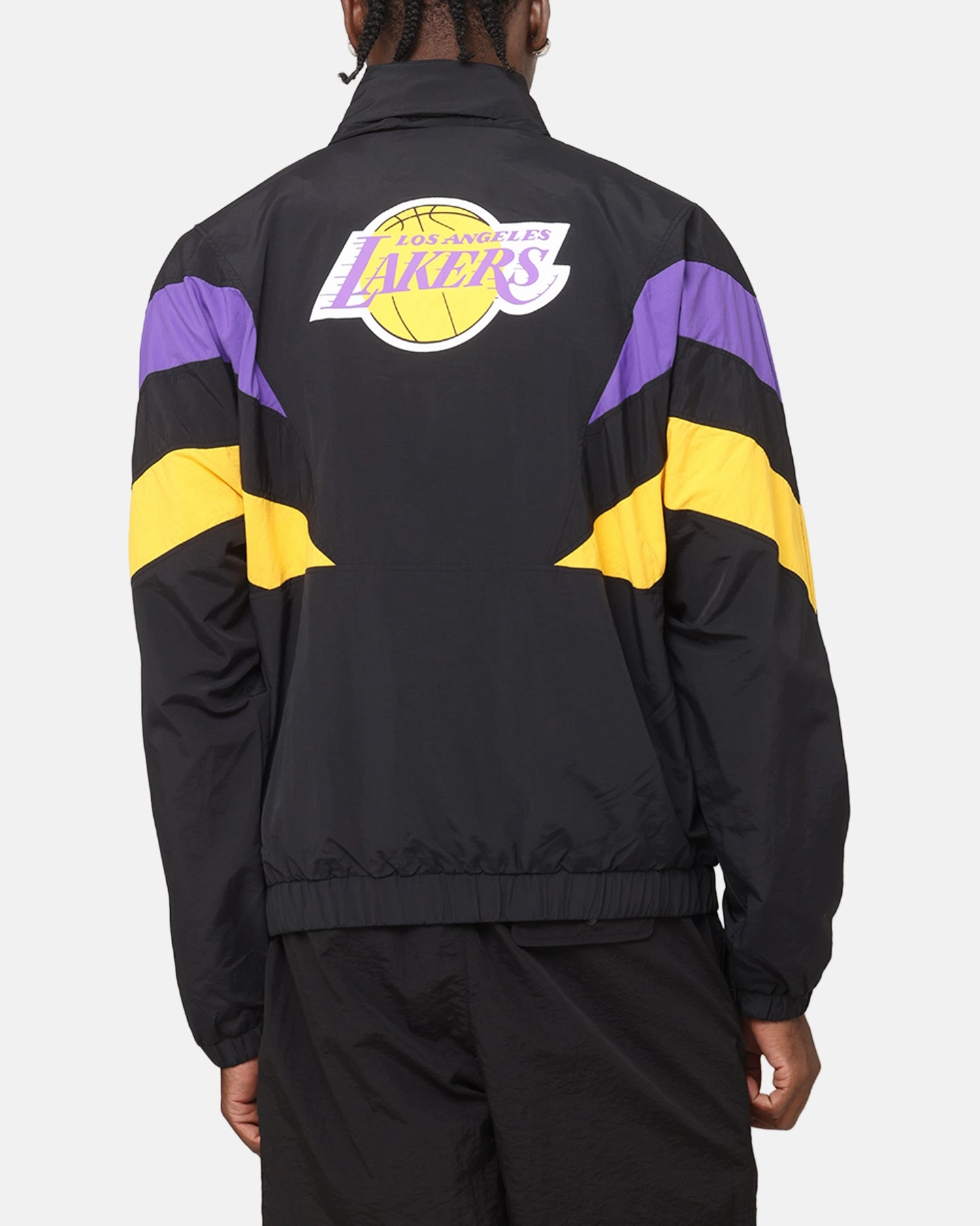 Mitchell & Ness Los Angeles Lakers Spray Jacket Black/Purple/Yellow Urban Cool