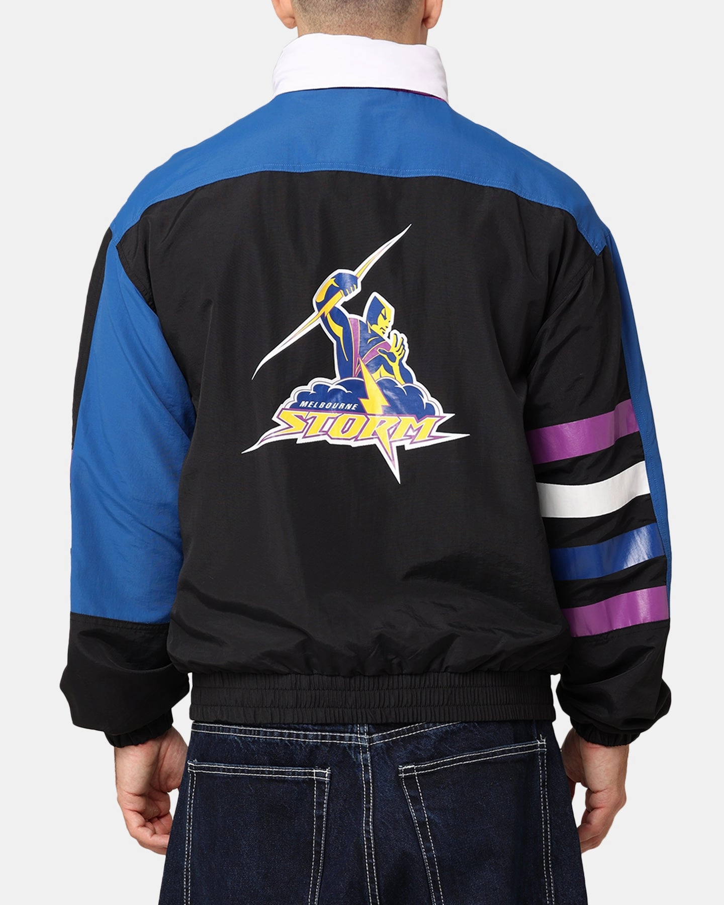 Autumn Mitchell & Ness Melbourne Storm Premiership 1999 Grand Final Spray Jacket Multicolour