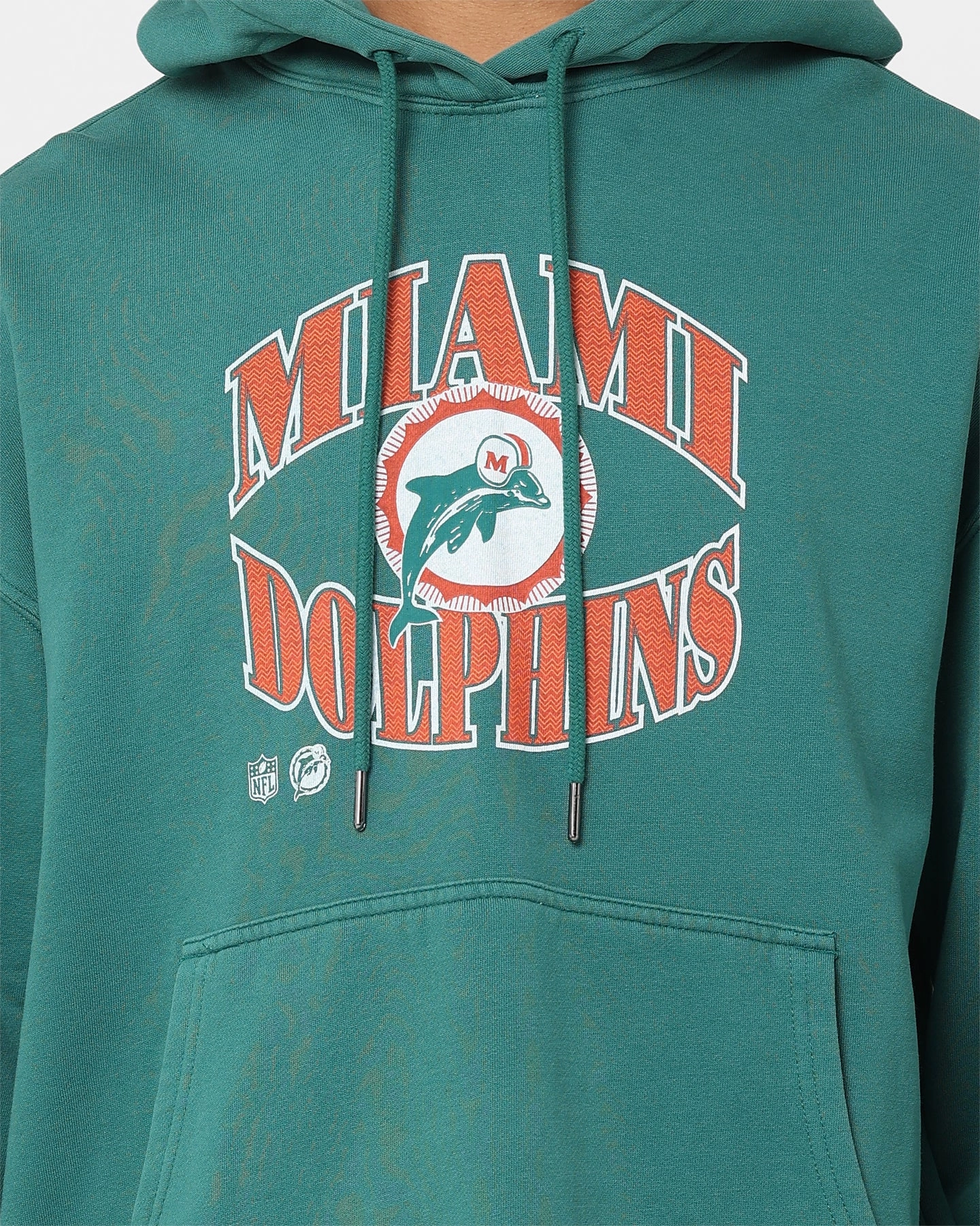 Trust suitable for charity events Mitchell & Ness Miami Dolphins Point Guard Hoodie Faded Teal