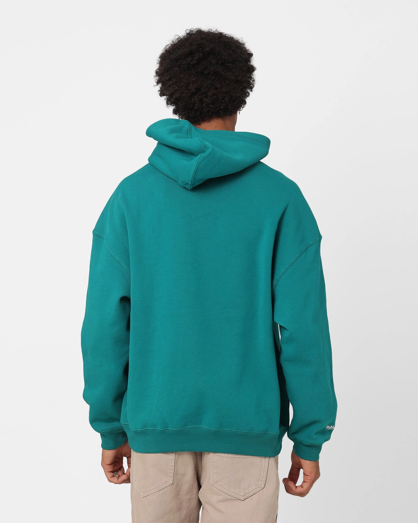 Mitchell & Ness Miami Dolphins Touchline Hoodie Teal countryside
