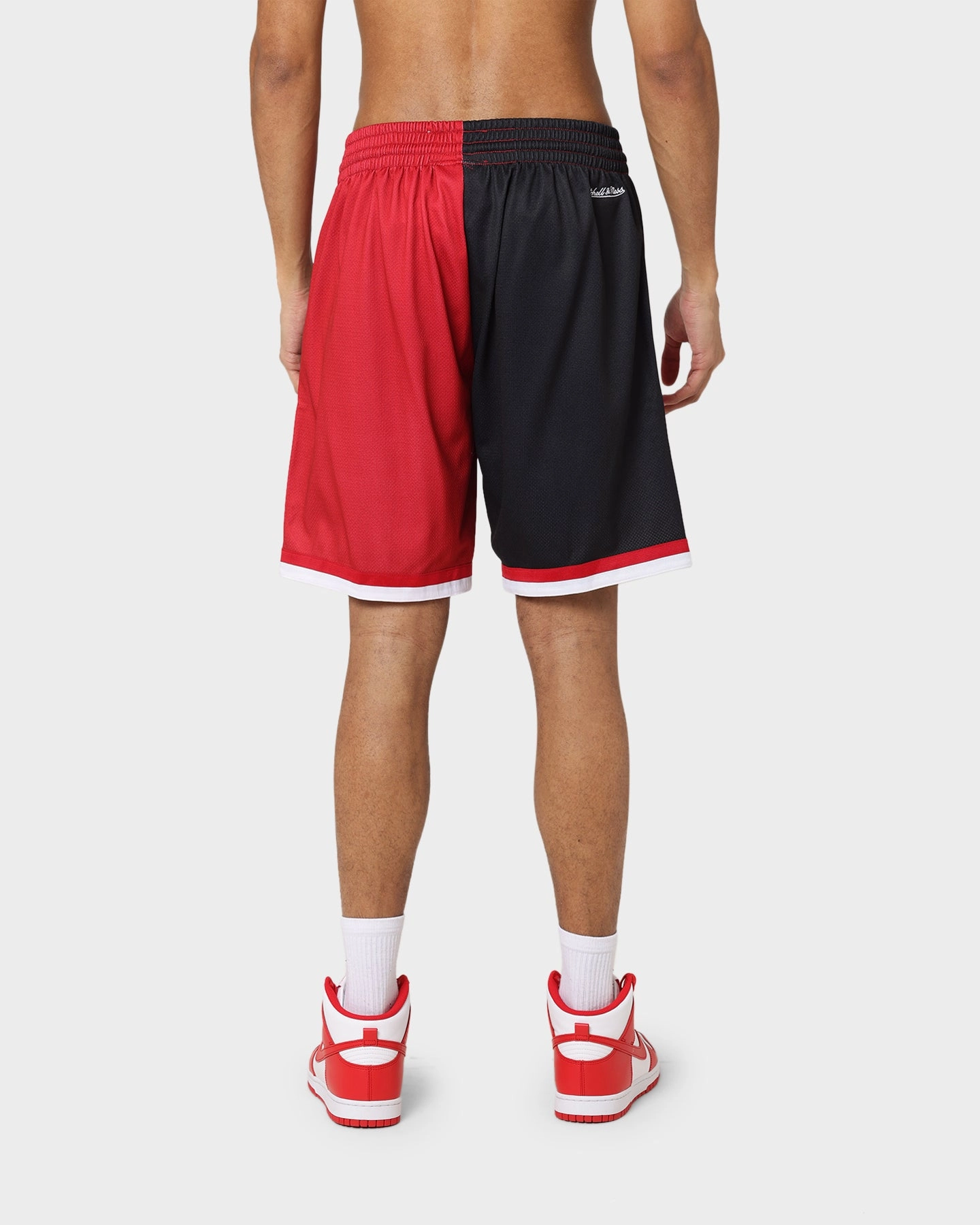 Mitchell & Ness Miami Heat Big Face 5.0 Shorts Black Contemporary Cut QuickDryTechnology