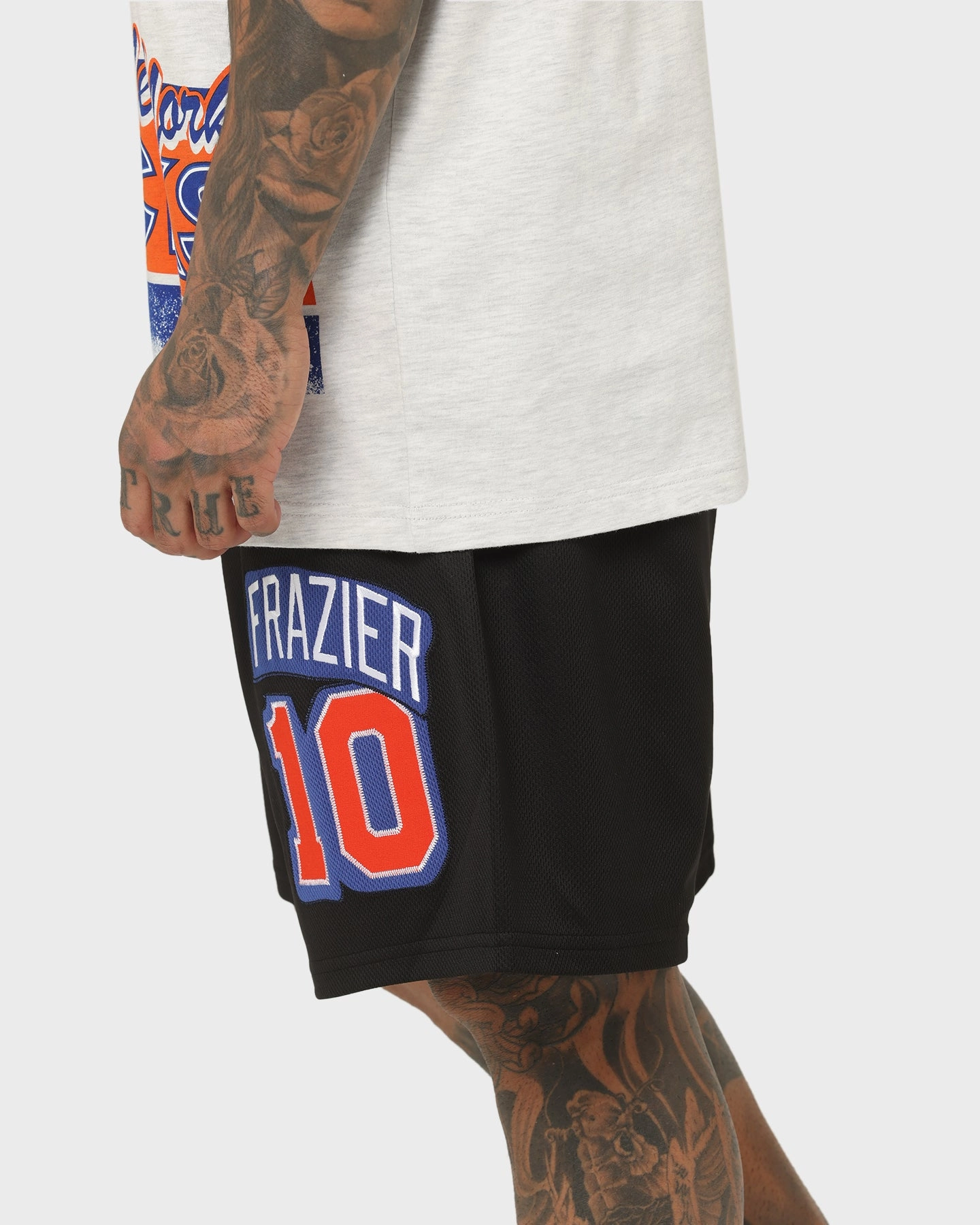 Mitchell & Ness New York Knicks Vintage Jersey Shorts Faded Black Adjustable Fit