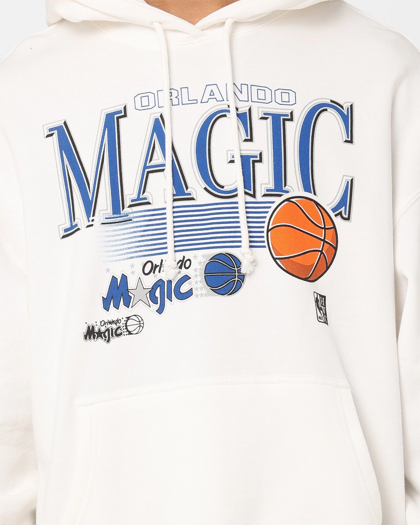 scarf low quality Mitchell & Ness Orlando Magic Swish Hoodie Vintage White