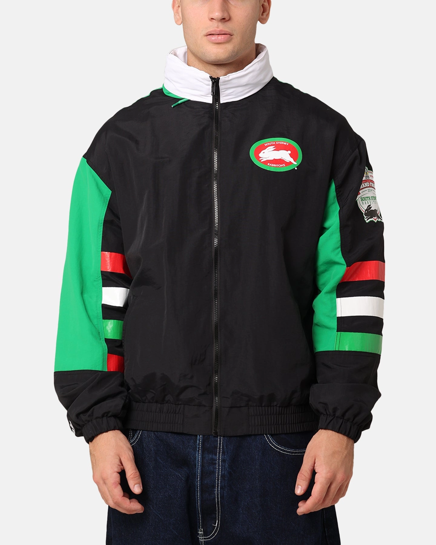 Relax Shell Mitchell & Ness South Sydney Rabbitohs 2014 Grand Final Spray Jacket Multicolour