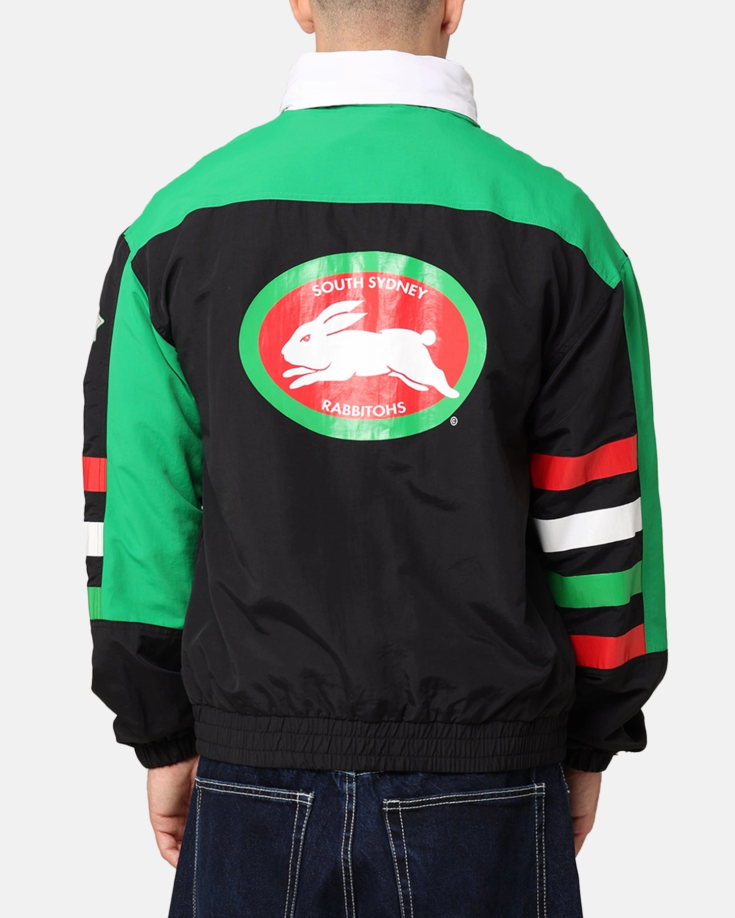 Reflective Mitchell & Ness South Sydney Rabbitohs 2014 Grand Final Spray Jacket Multicolour
