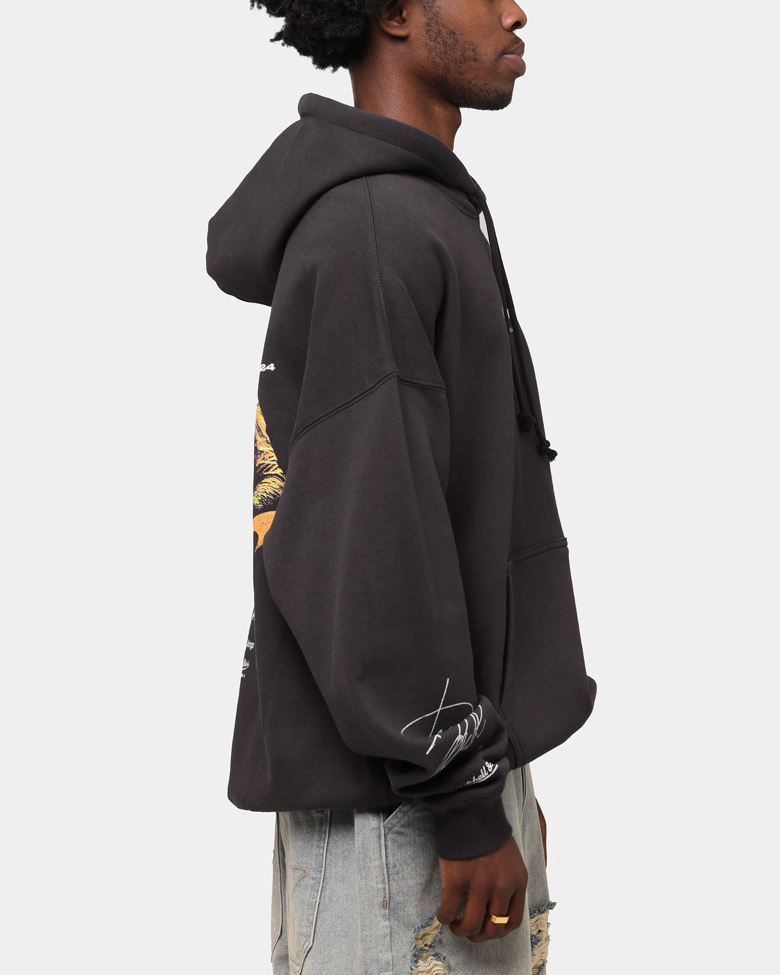 Cravat Talent Mitchell & Ness X Mclaren Teammates Hoodie Faded Black