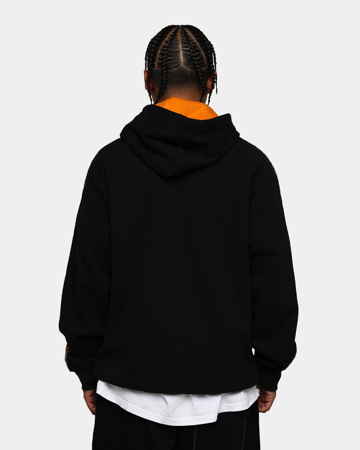 Mitchell & Ness X McLaren X Culture Kings Las Vegas Collection Big Logo Fleece Hoodie Black Quilted Lining