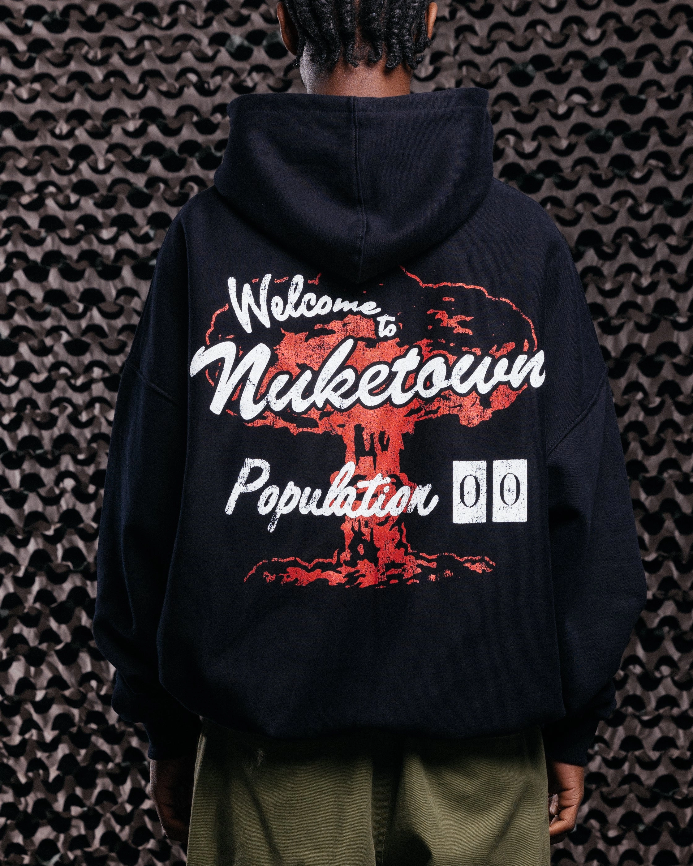 Plan Goat Crew X Call Of Duty Nuketown Premium Hoodie Black
