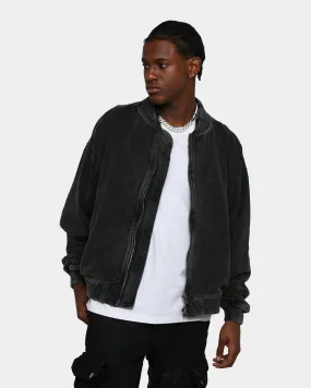 UltraLight Packable Design Service MNML Layered Bomber Jacket Black