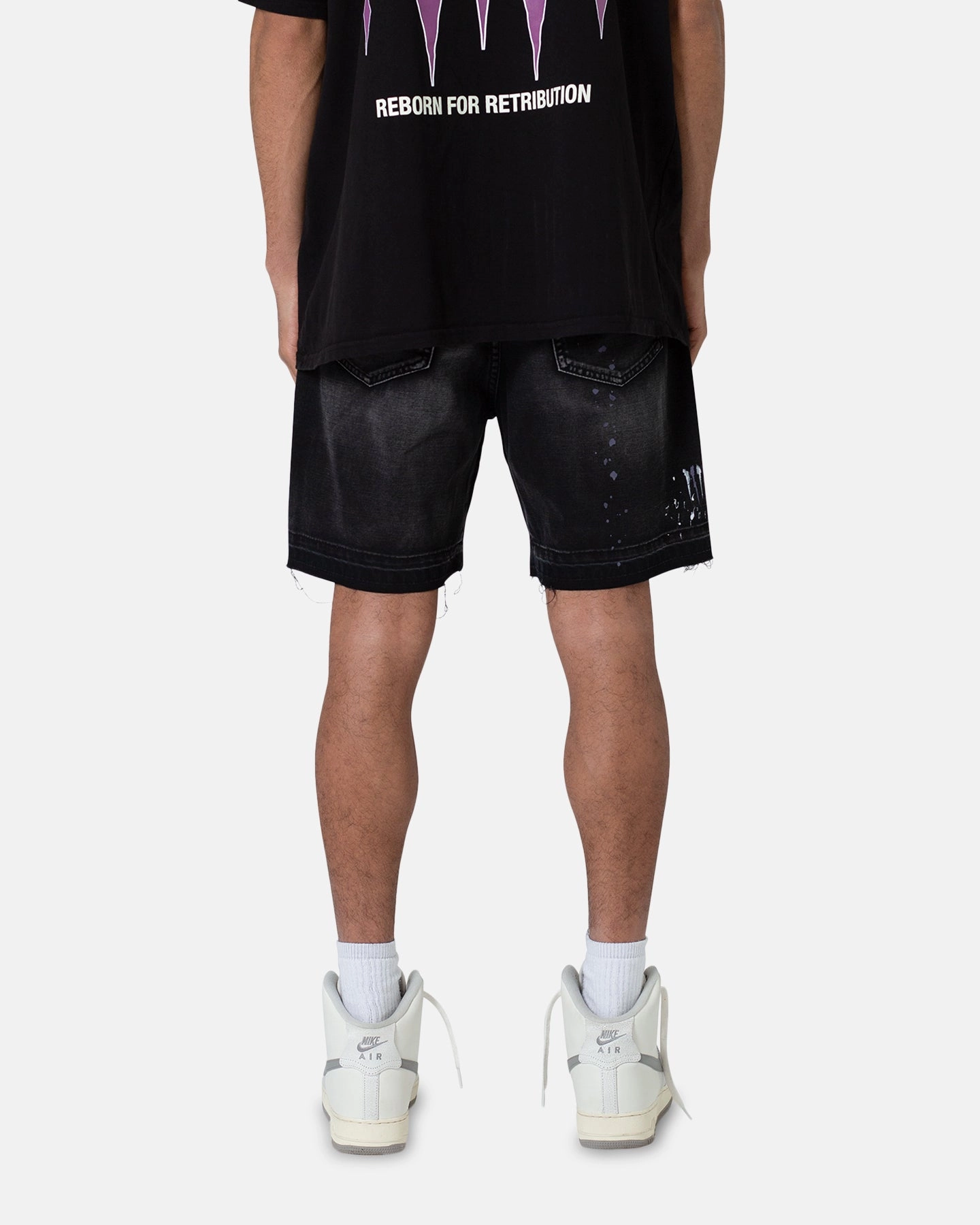 MNML B243 Shorts Slate Moisture Wicking Technology