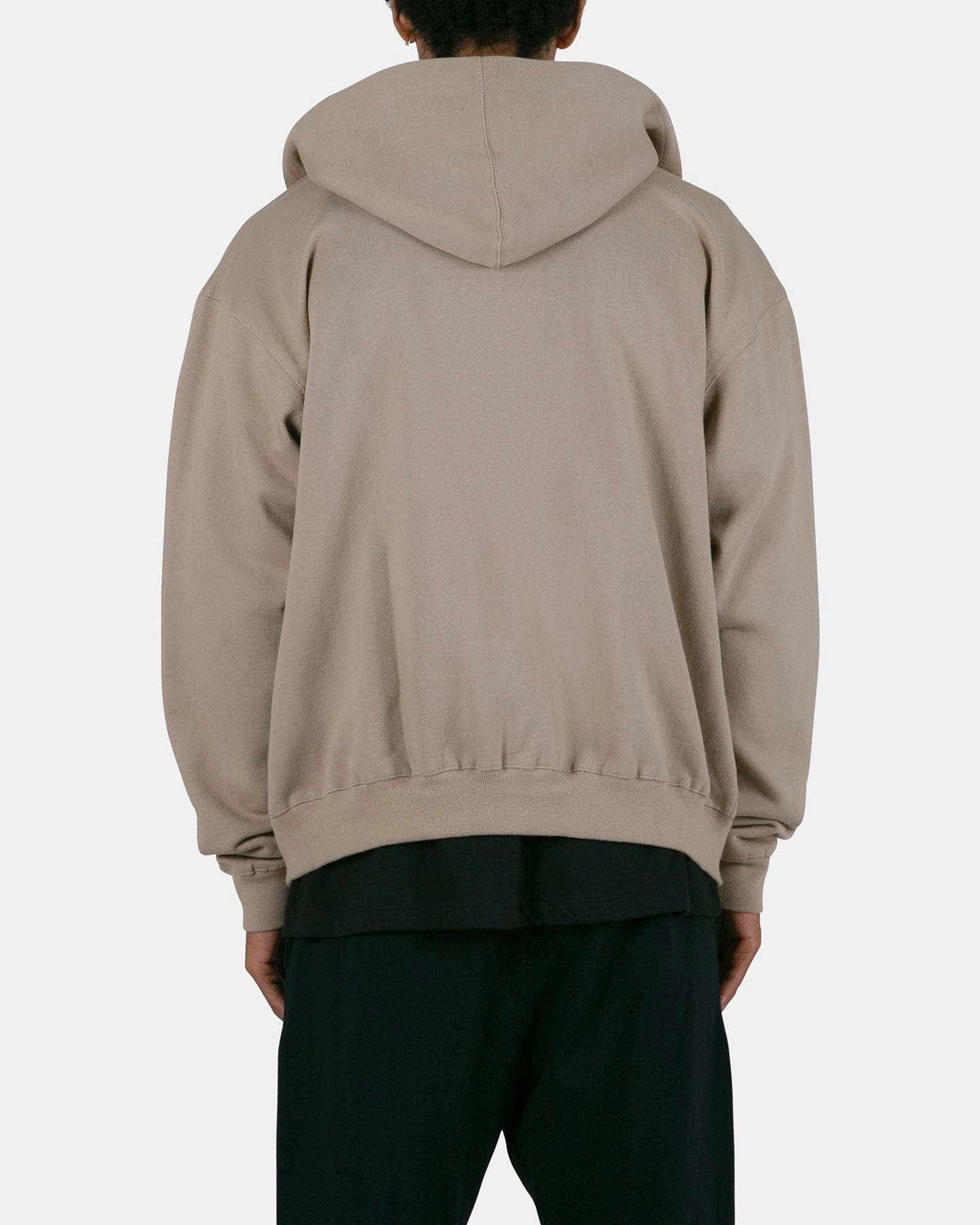 campfire MNML Basic Zip Up Hoodie Earth