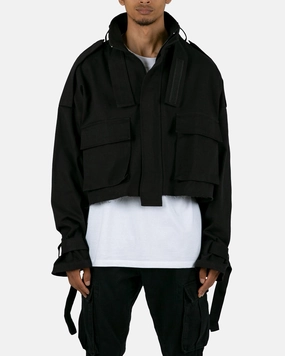 Secure Age MNML Cropped M65 Jacket Black