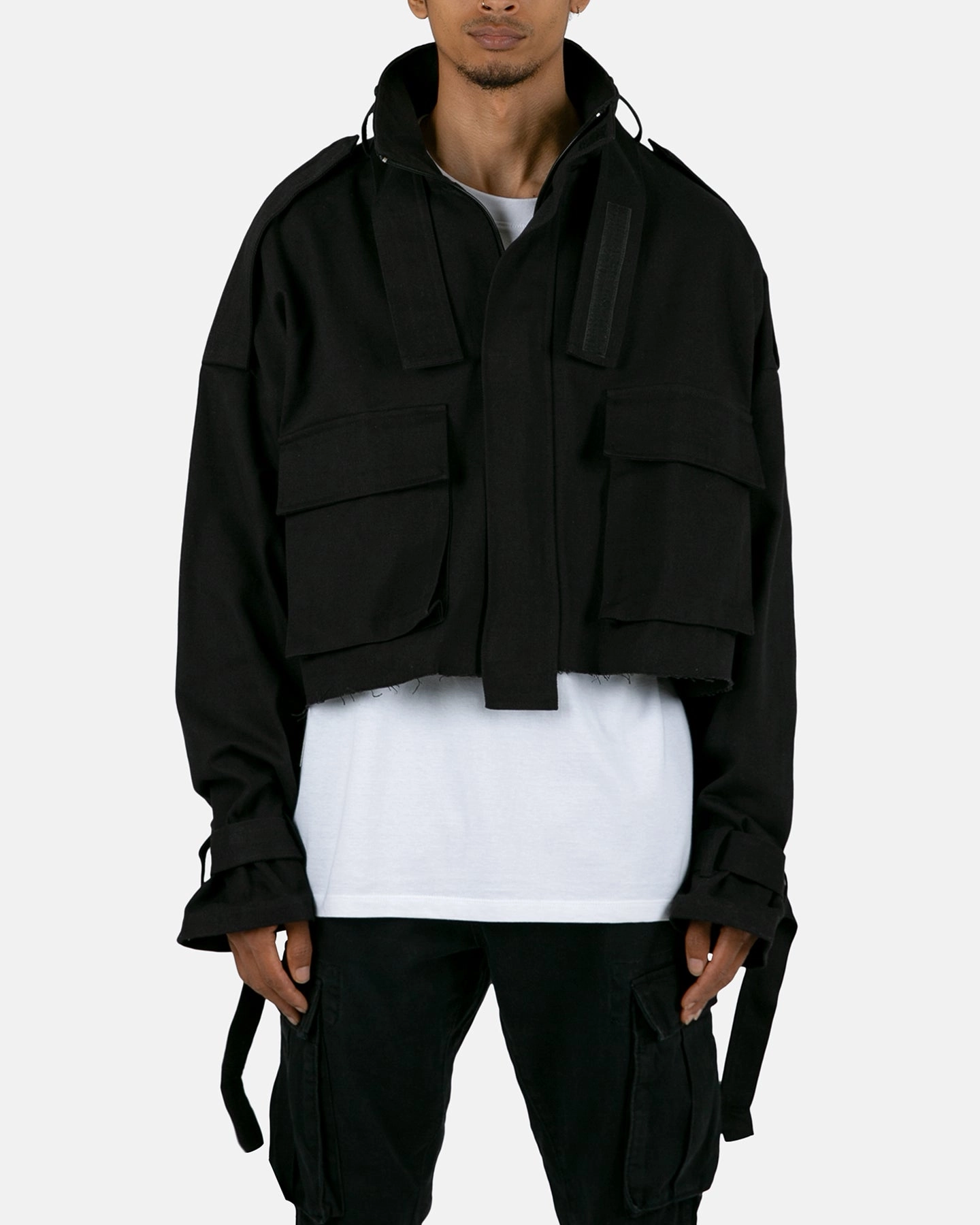 Secure Age MNML Cropped M65 Jacket Black