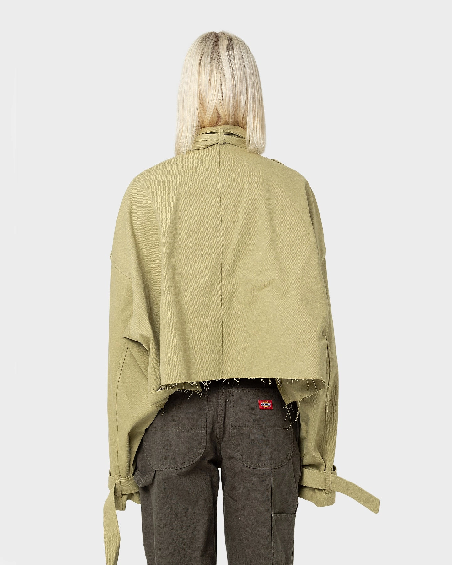family trip MNML Cropped M65 Jacket Khaki