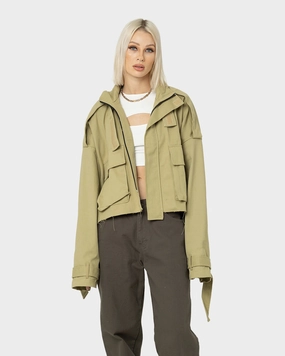 MNML Cropped M65 Jacket Khaki Avoid
