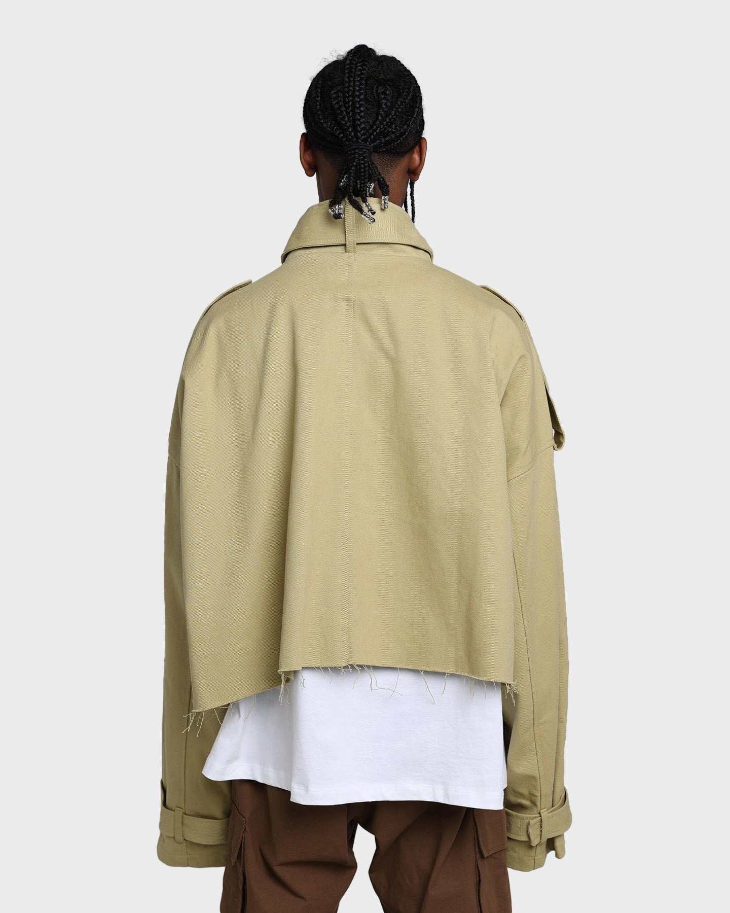 MNML Cropped M65 Jacket Khaki Market