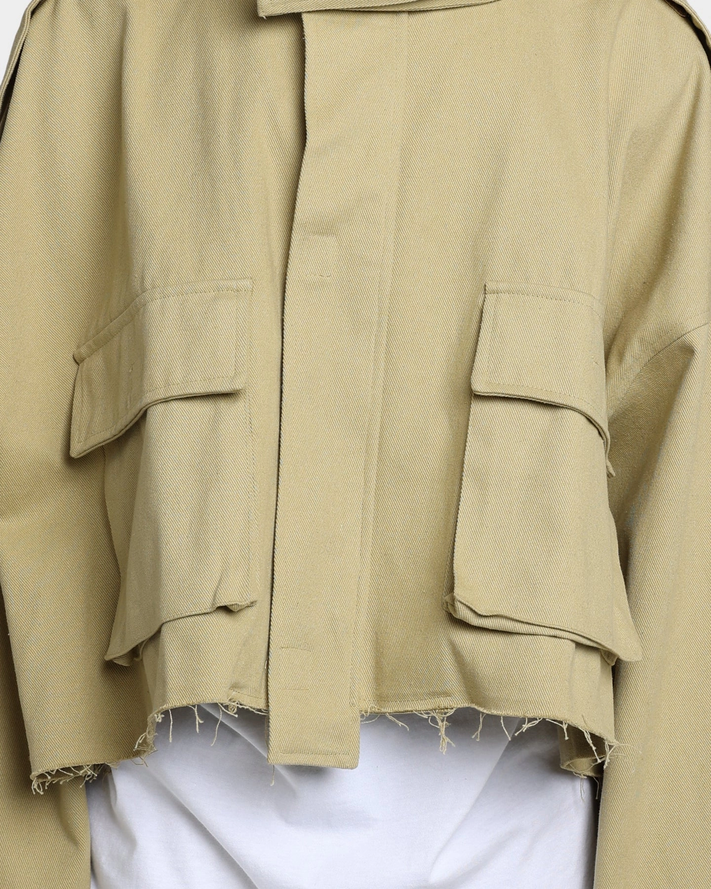 MNML Cropped M65 Jacket Khaki Change