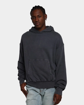 suitable for casual gatherings suitable for stage shows MNML Double Layer Hoodie Vintage Black