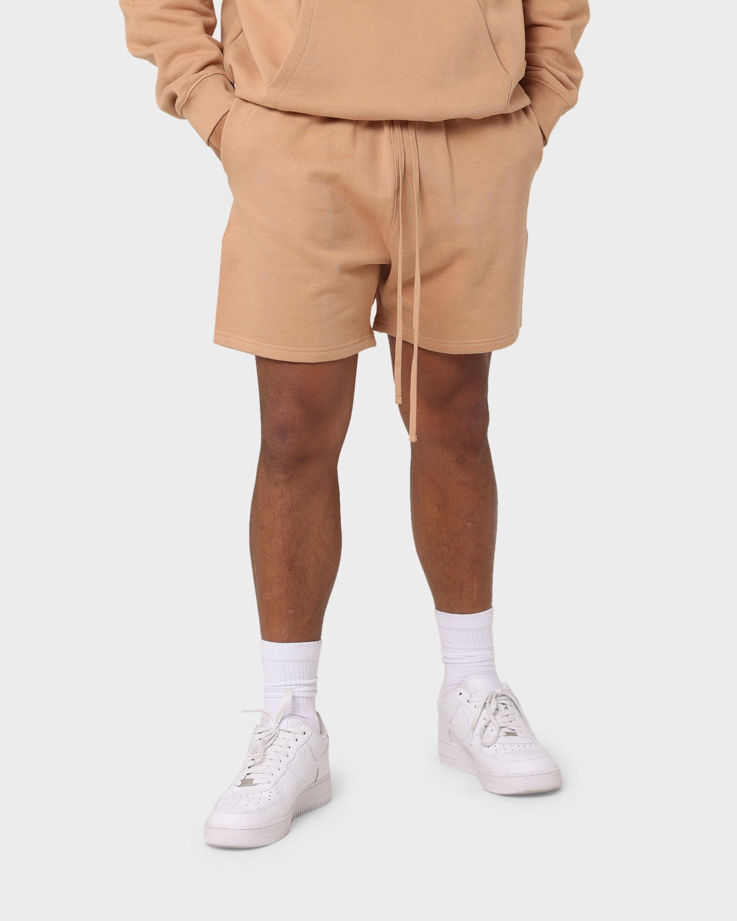 MNML Every Day Sweat Shorts Maple Daytime Style