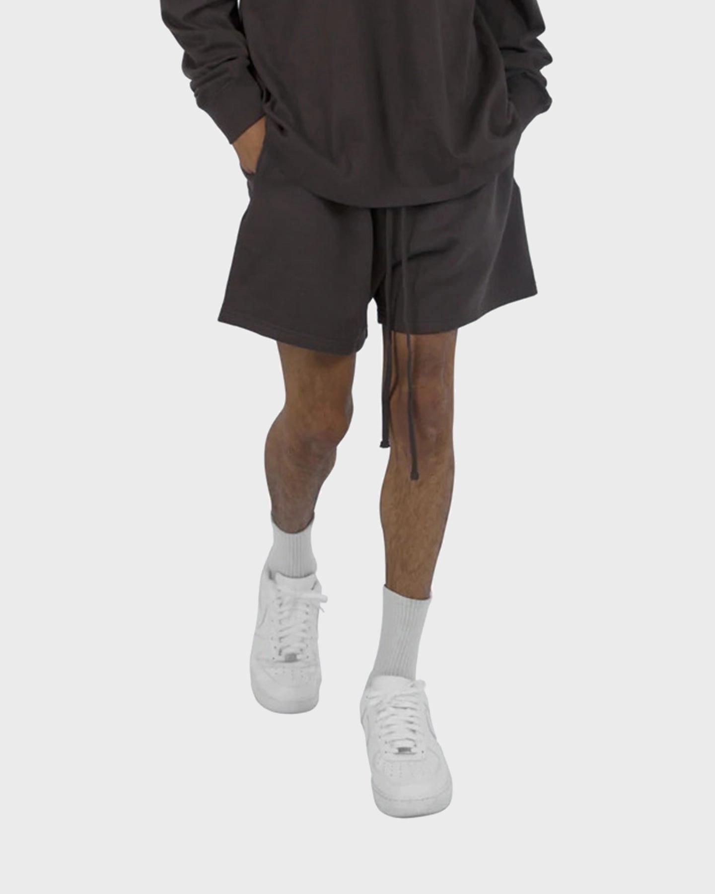 MNML Every Day Sweat Shorts Vintage Black Sneakers