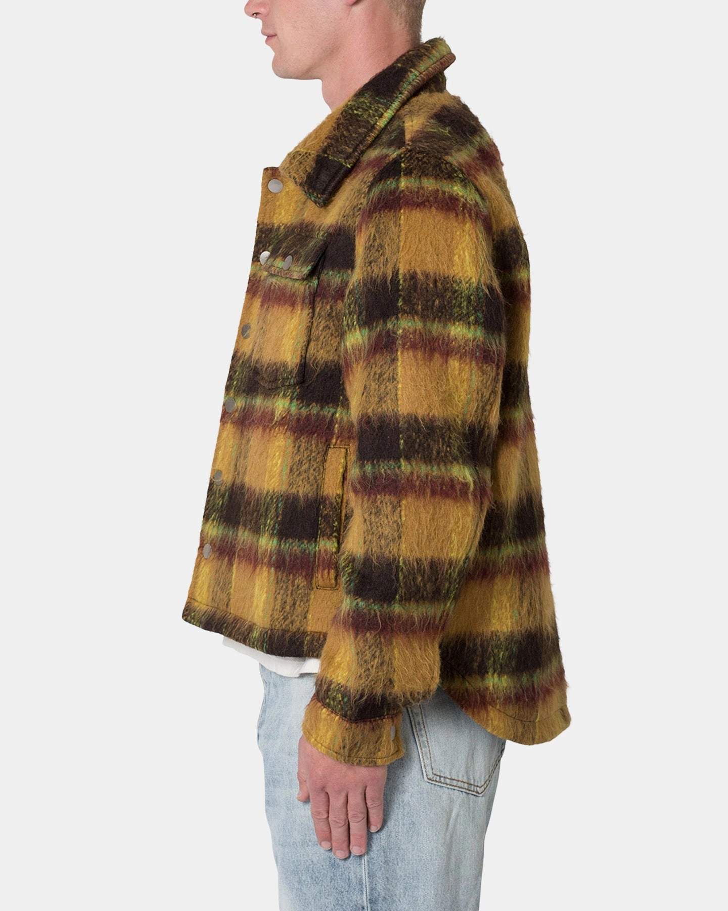 Model MNML Flannel Jacket Multi
