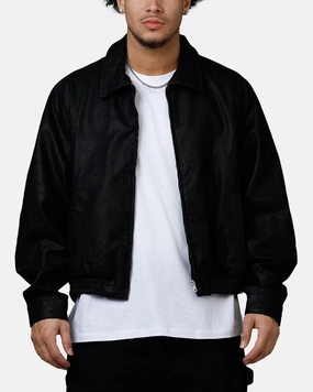 All Day Comfort MNML Grandpa's Bomber Jacket Black
