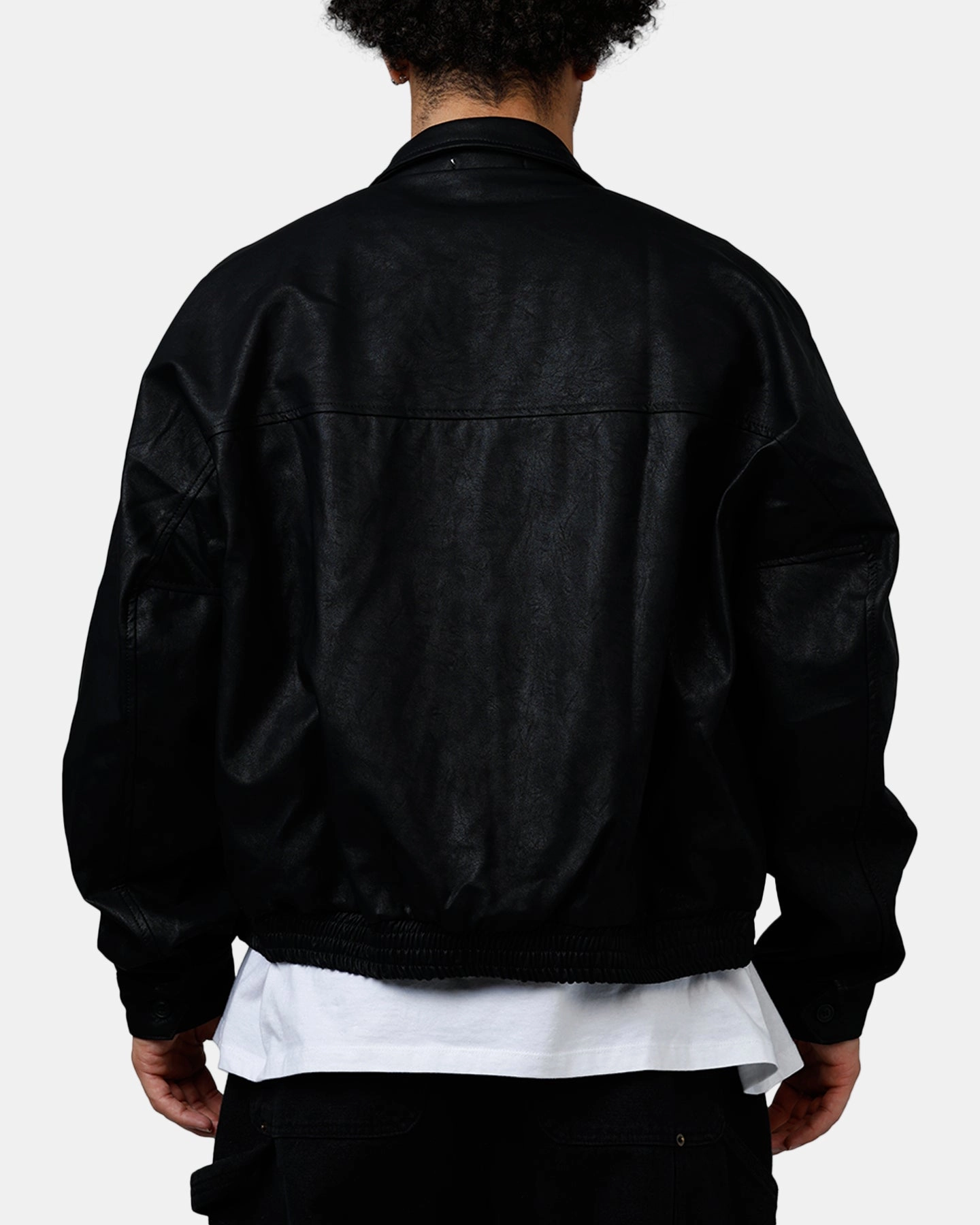 Adventure Ready MNML Grandpa's Bomber Jacket Black