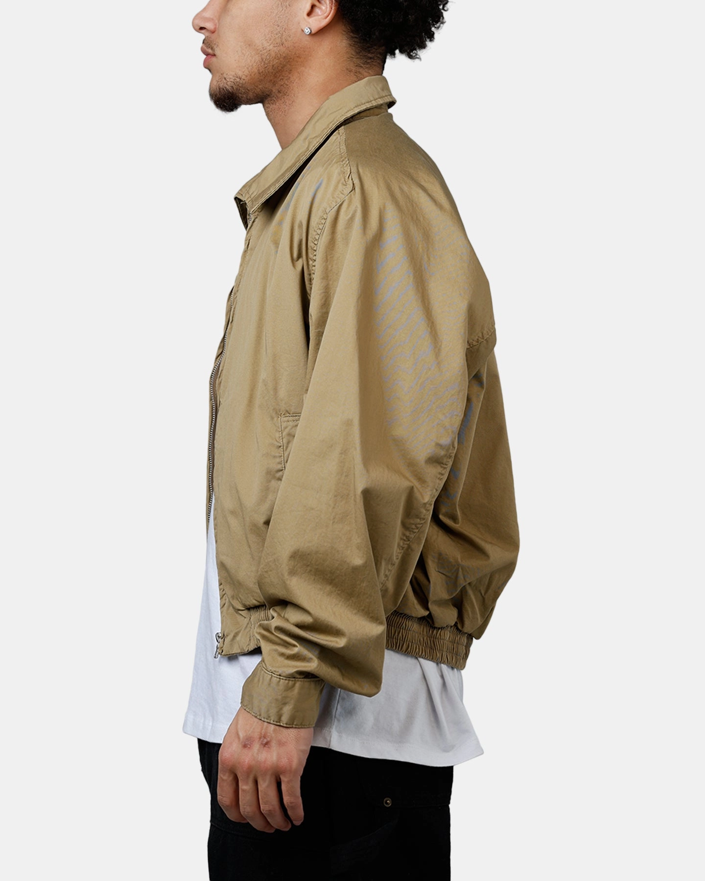 MNML Grandpa's Bomber Jacket Tan Quality All-Season Outerwear