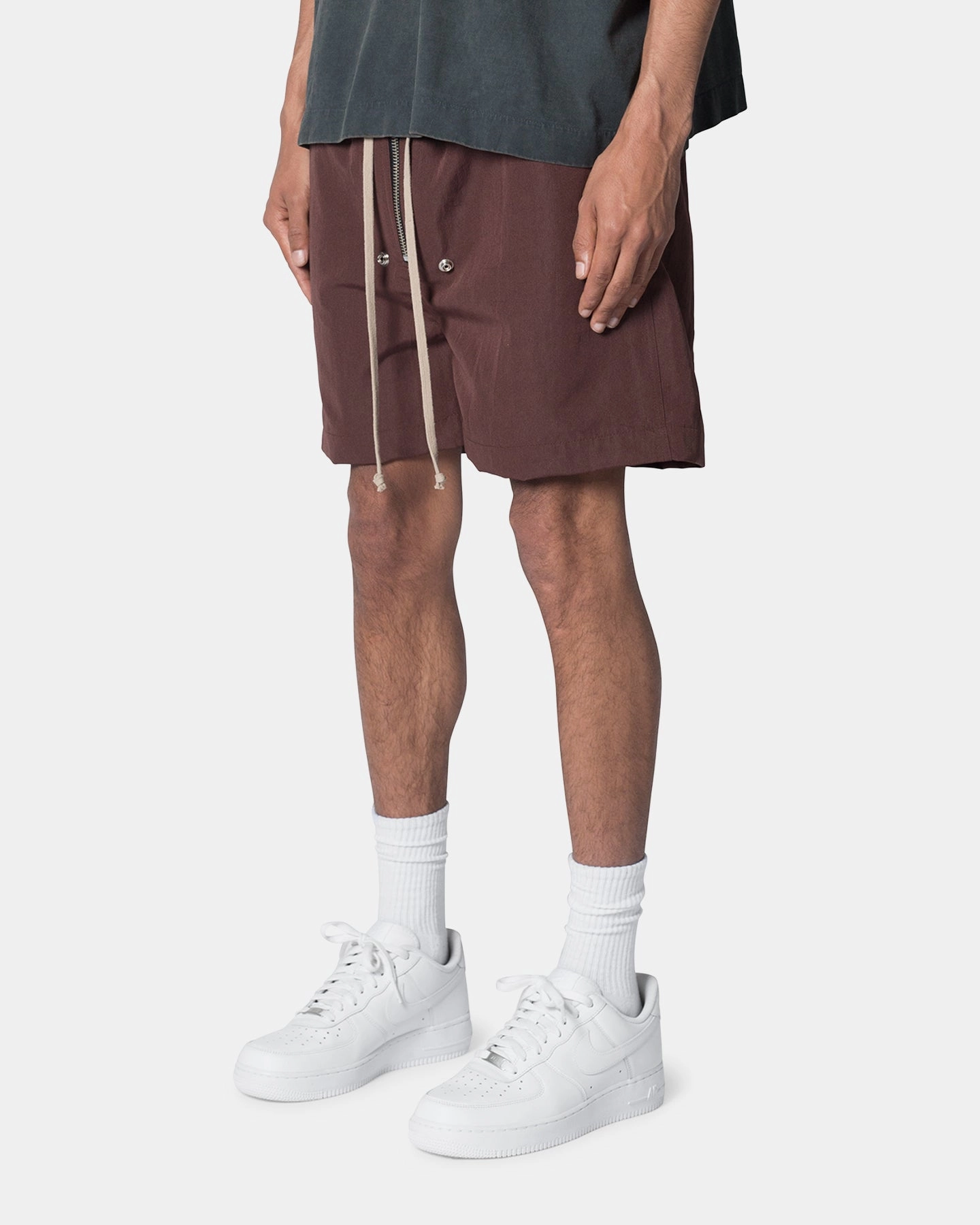 MNML Mud Shorts Brown RipstopMaterial
