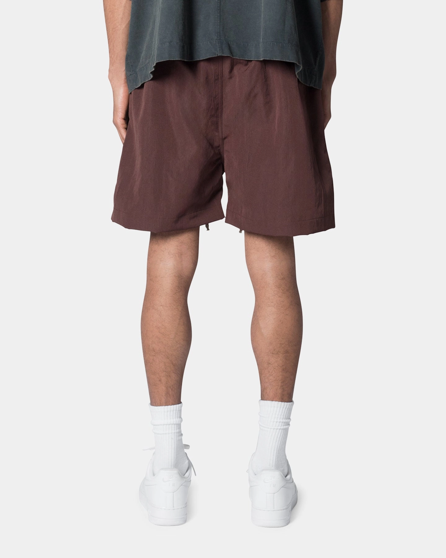 MNML Mud Shorts Brown Tactical Attachment Loops Office Wear