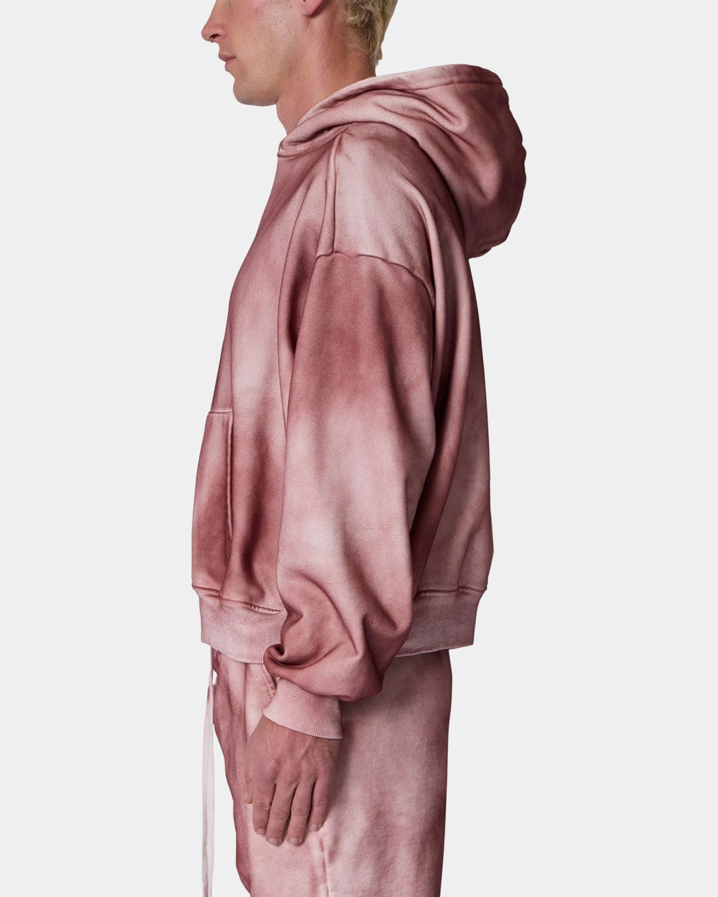 MNML Optic Graded Hoodie Red budget-friendly