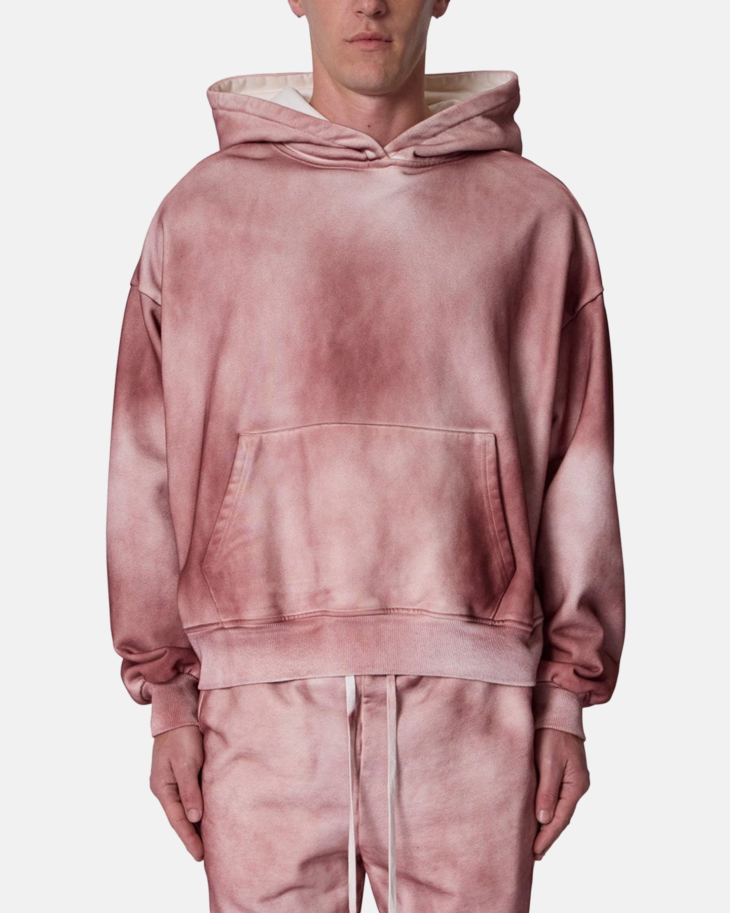 adults' MNML Optic Graded Hoodie Red