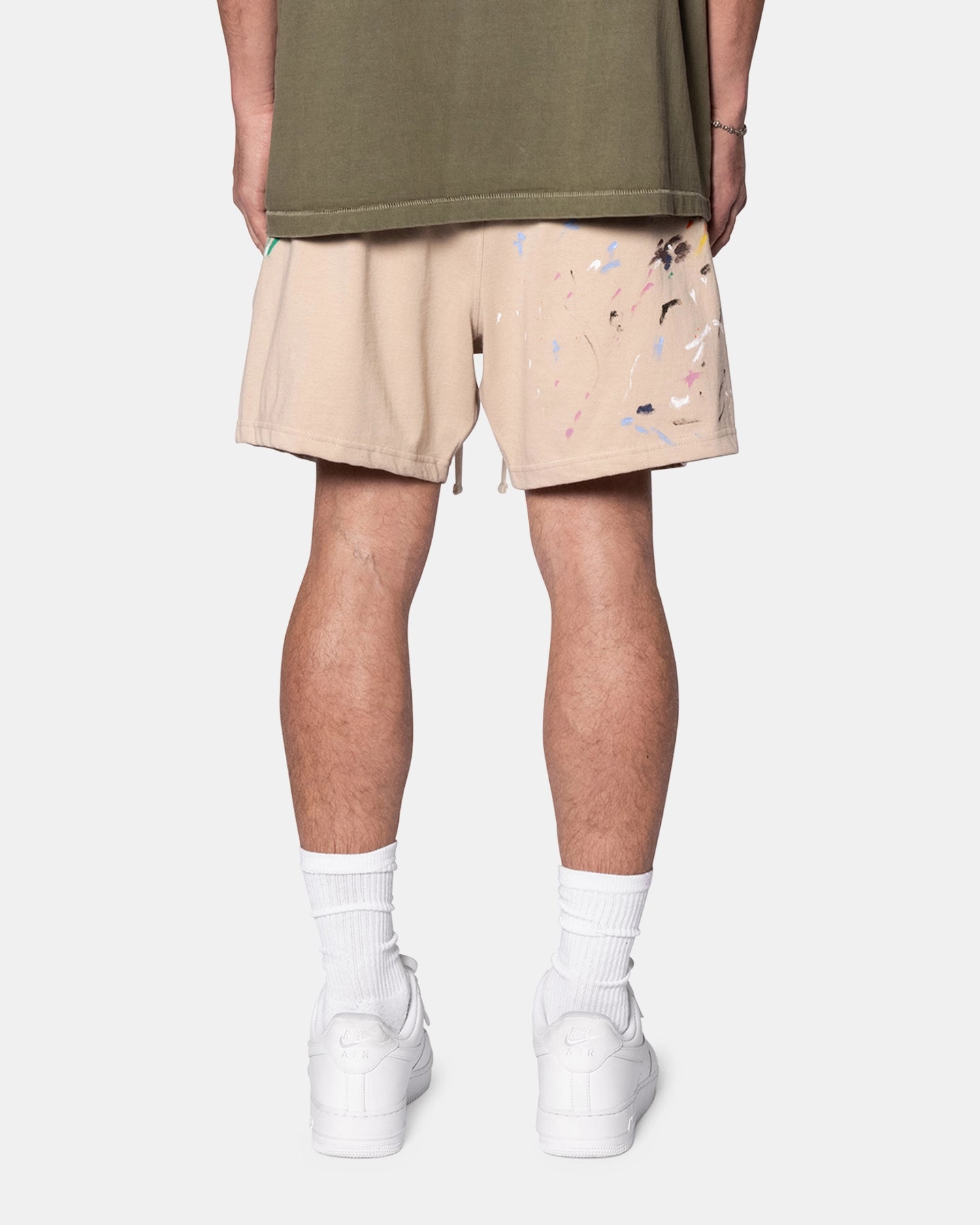 MNML Painter Shorts Off White Pastel Colors