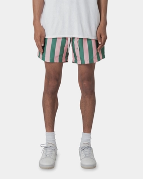 MNML St Tropez Swim Shorts Pink/Green swim trunks Outdoor Days