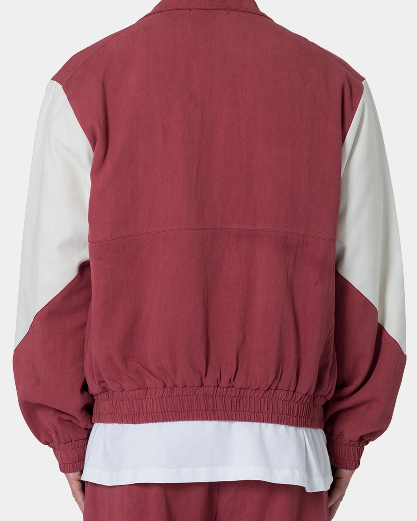 MNML Twill Racing Jacket Rust Insulated Layer Package