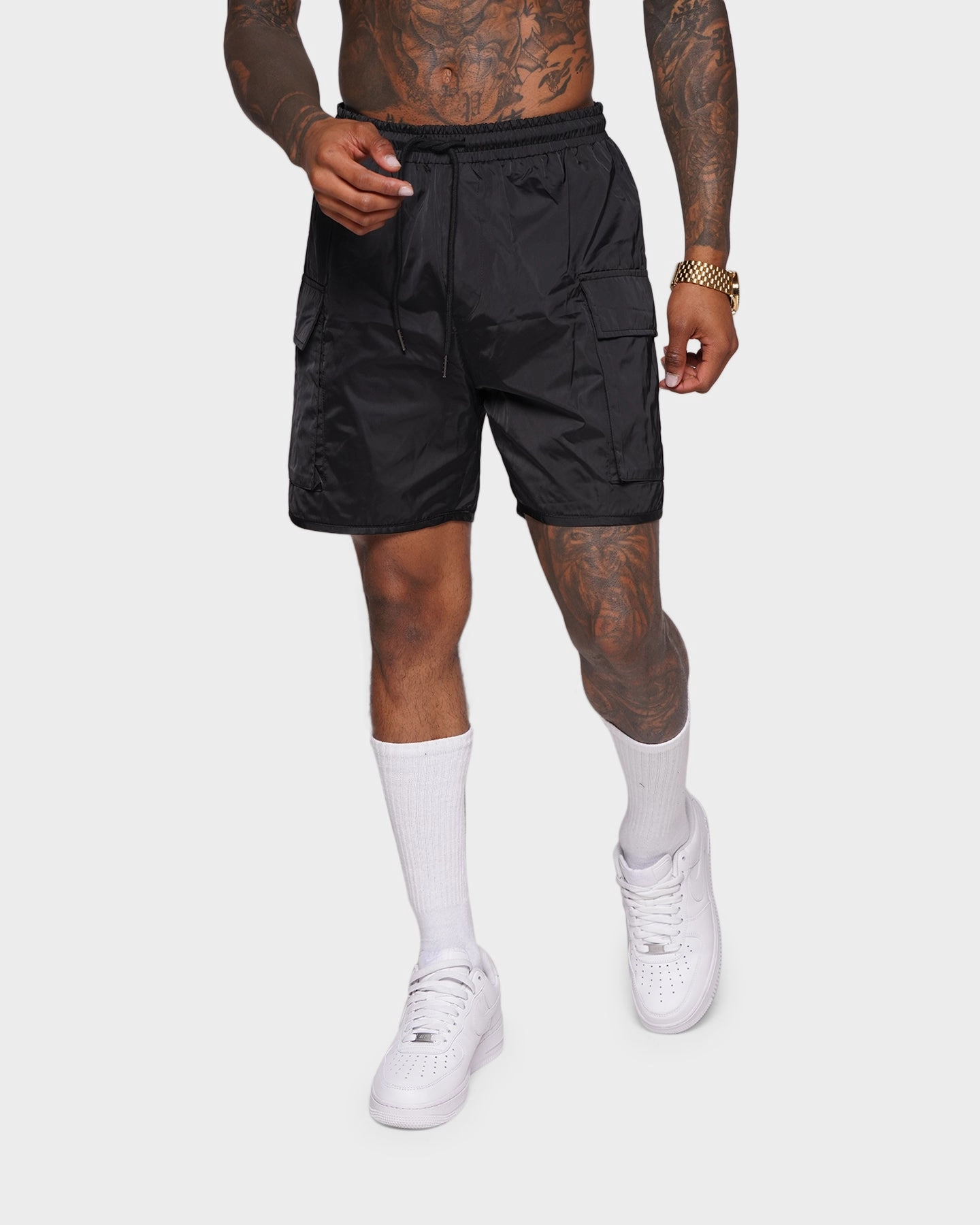 XXIII Sencer Shorts Black Balanced Fit Anti Friction Seams