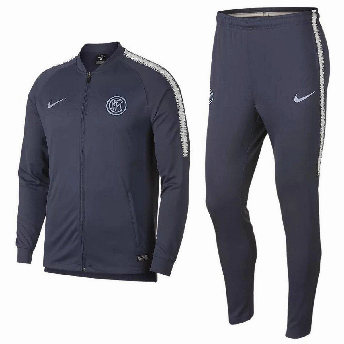 electronic appearance Inter Milan UCL presentation soccer tracksuit 2018/19 - Nike