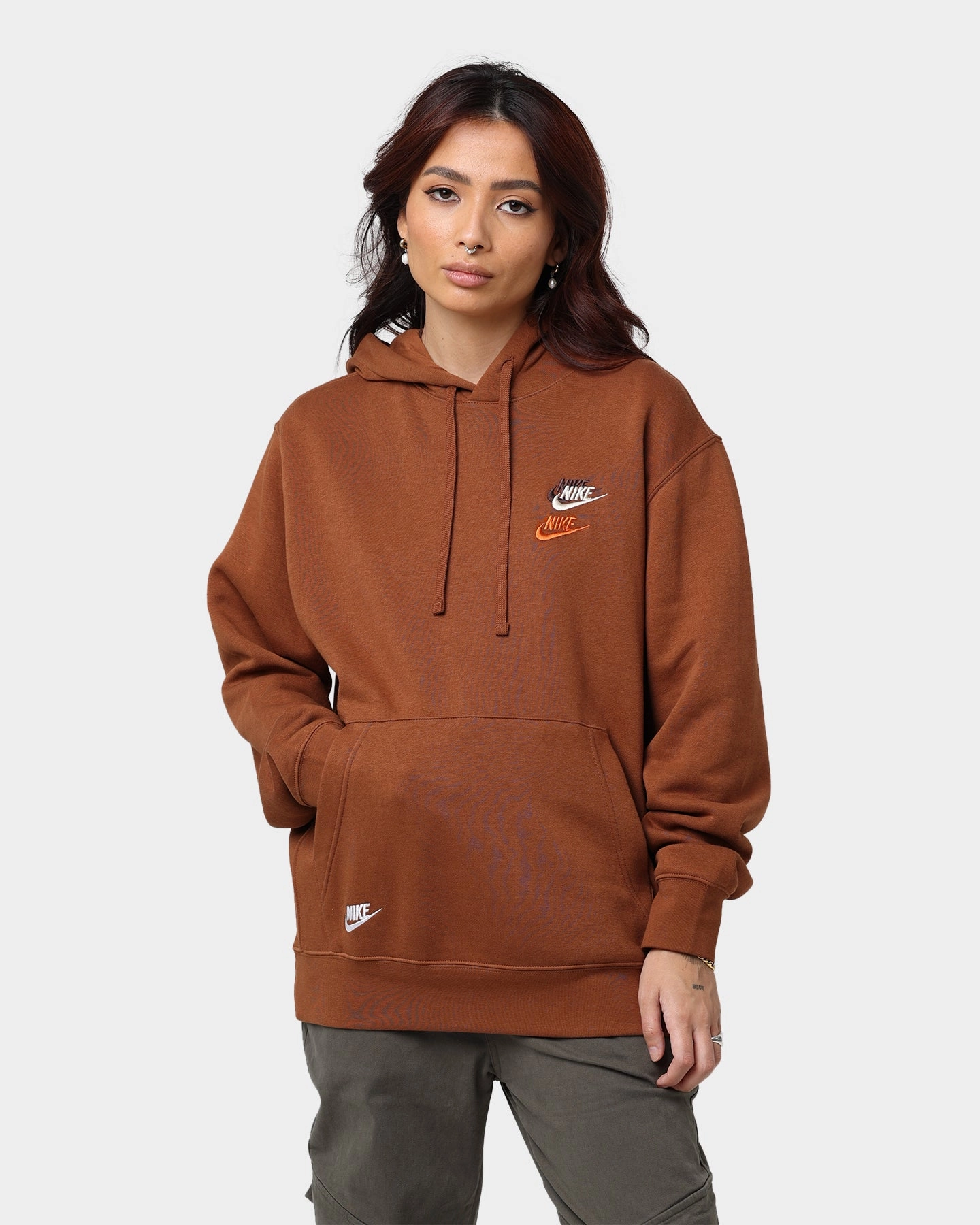 Advice Nike Sportswear Sport Essentials  Pullover Hoodie Pecan/Pecan