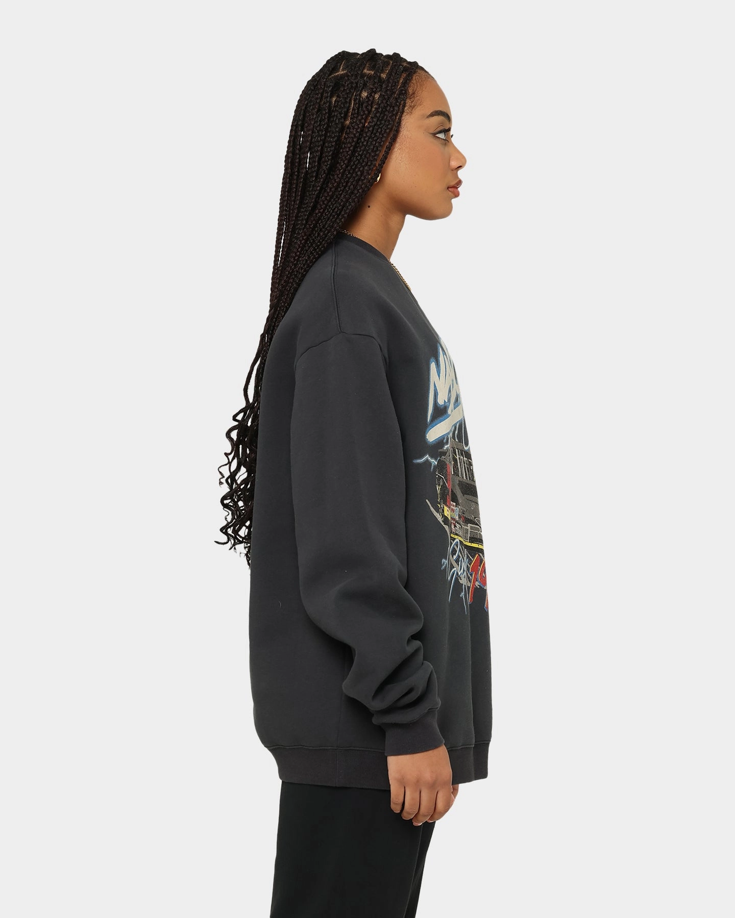 discount offer NASCAR Lightning Cup Series Crewneck Washed Black