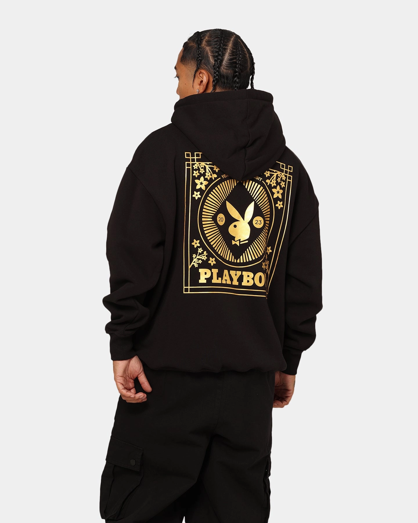 Practical Jacket Prom Playboy Year Of The Rabbit Hoodie Black