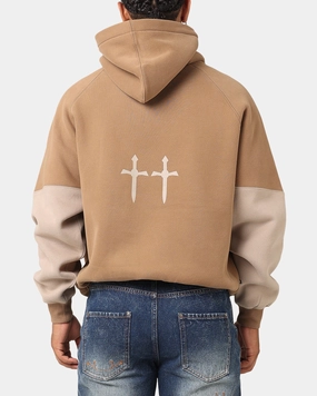 Abrasion Resistant Panels Saint Morta First Issue Hoodie Mocha