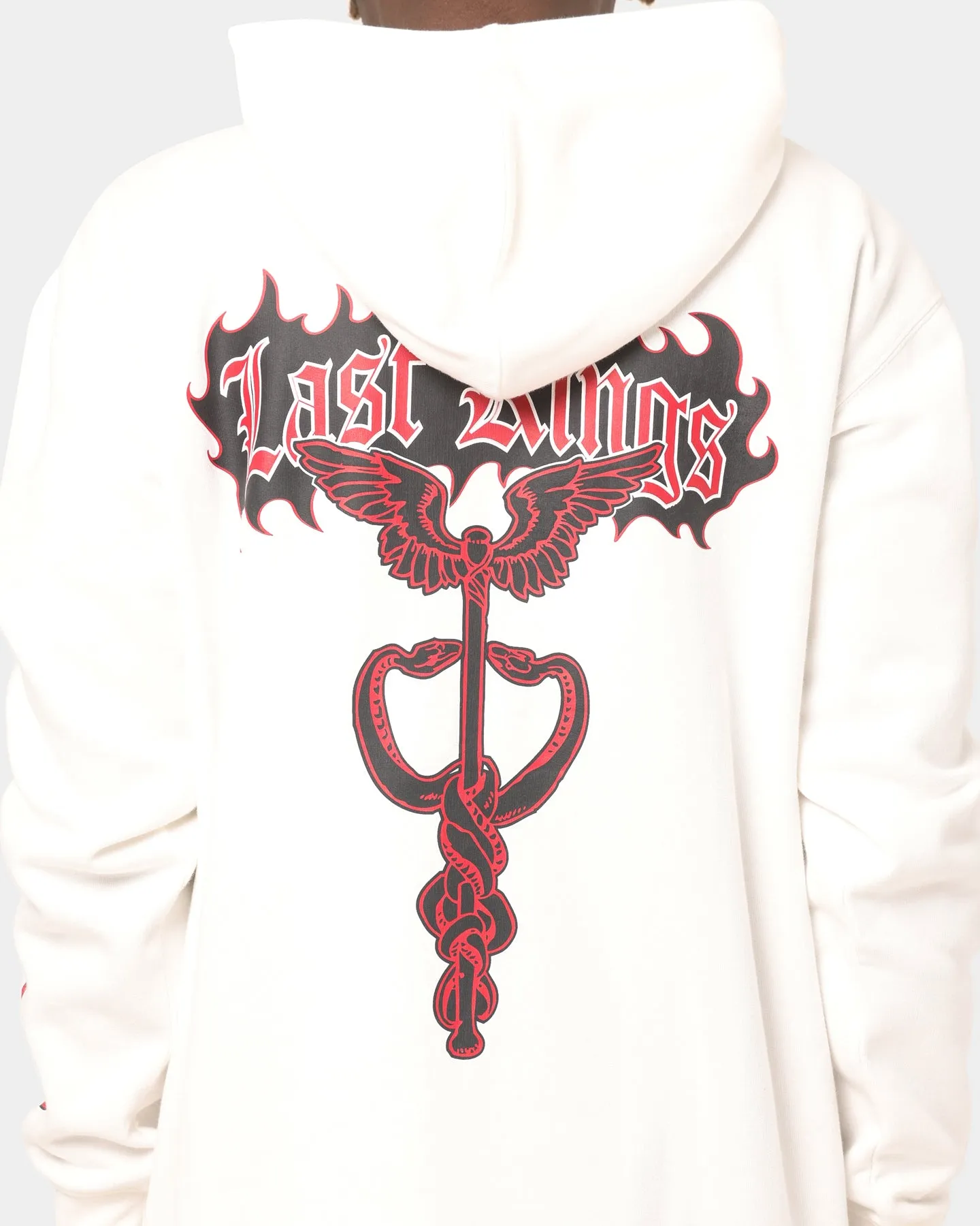 Last Kings Flaming Wings Hoodie Off White Statement Recommendation