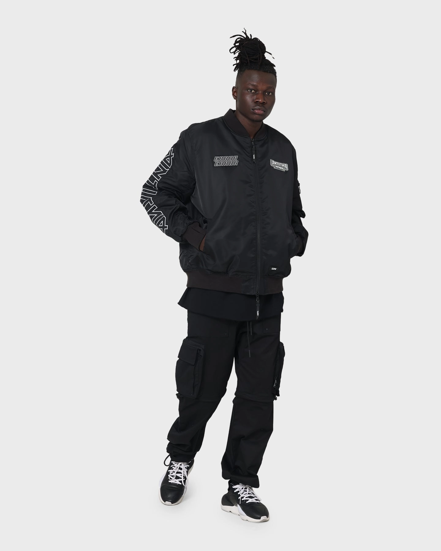 The Anti Order Oblivion Bomber Jacket Black Noise Free Movement