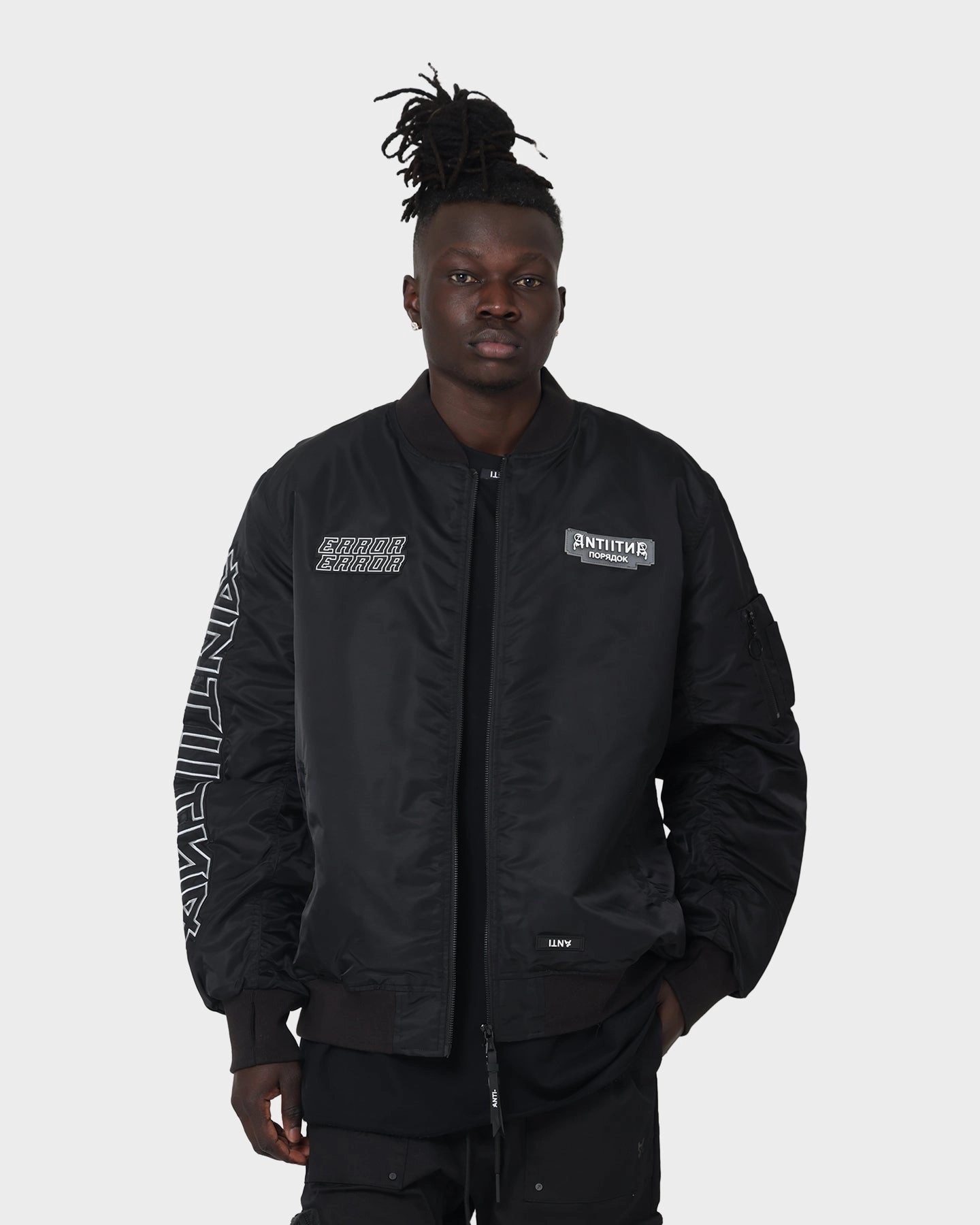 visibility The Anti Order Oblivion Bomber Jacket Black