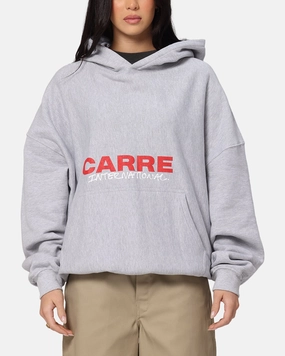 Everyday Comfort Carre Handdrawn Hoodie Light Marle