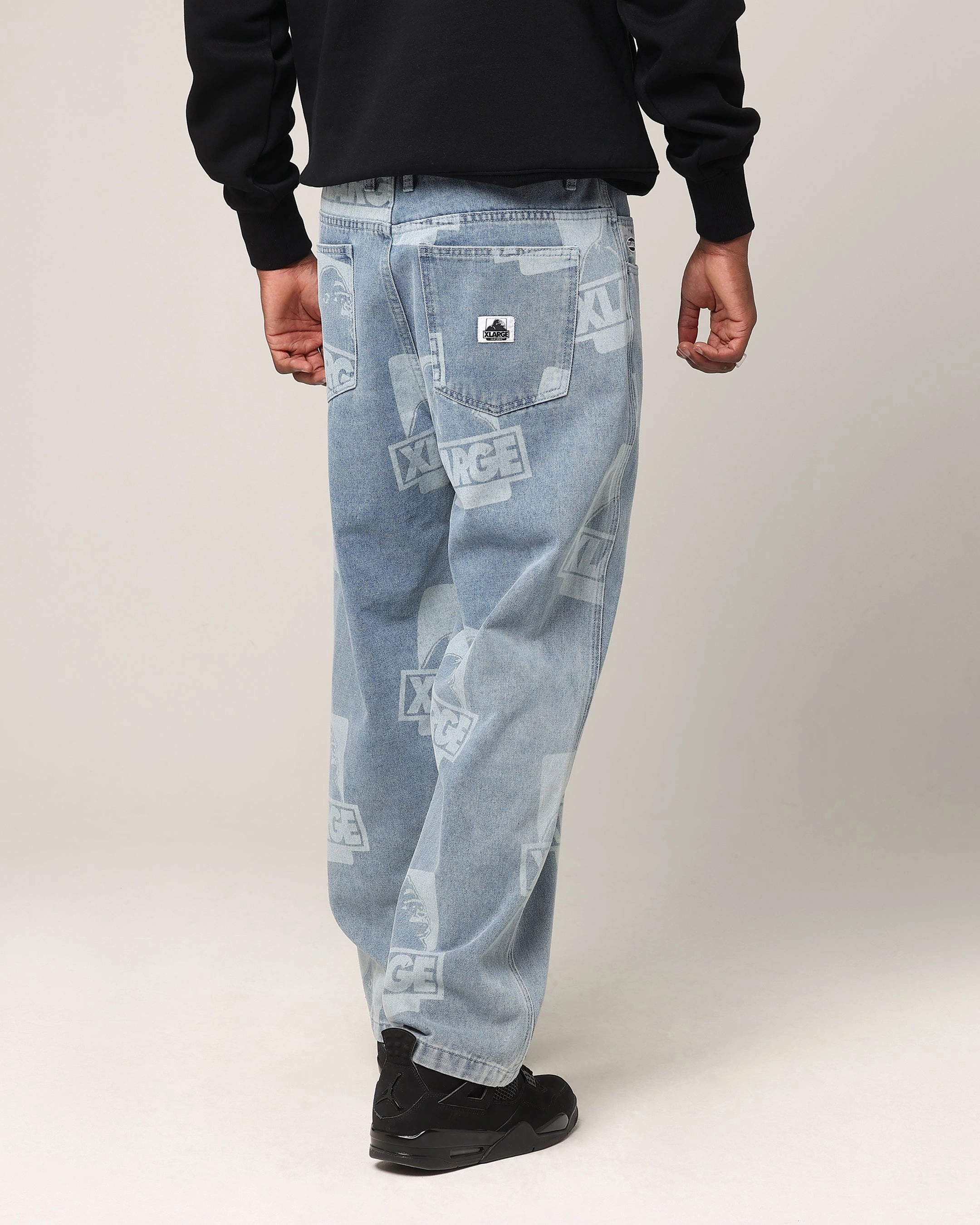 X-Large OG Bull Denim 91 Pants Light Denim Outdoor Friendly