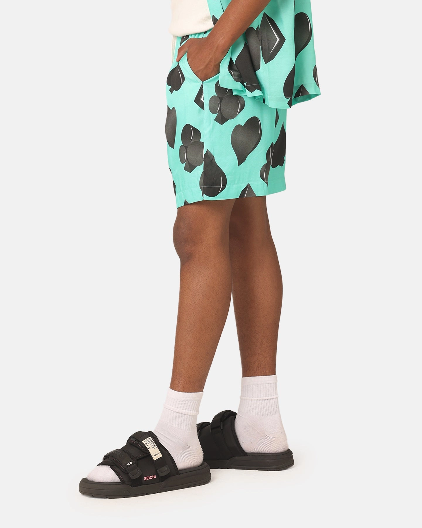 99 Cabana Four Suits Shorts Teal/Black equestrian wear Fit Design